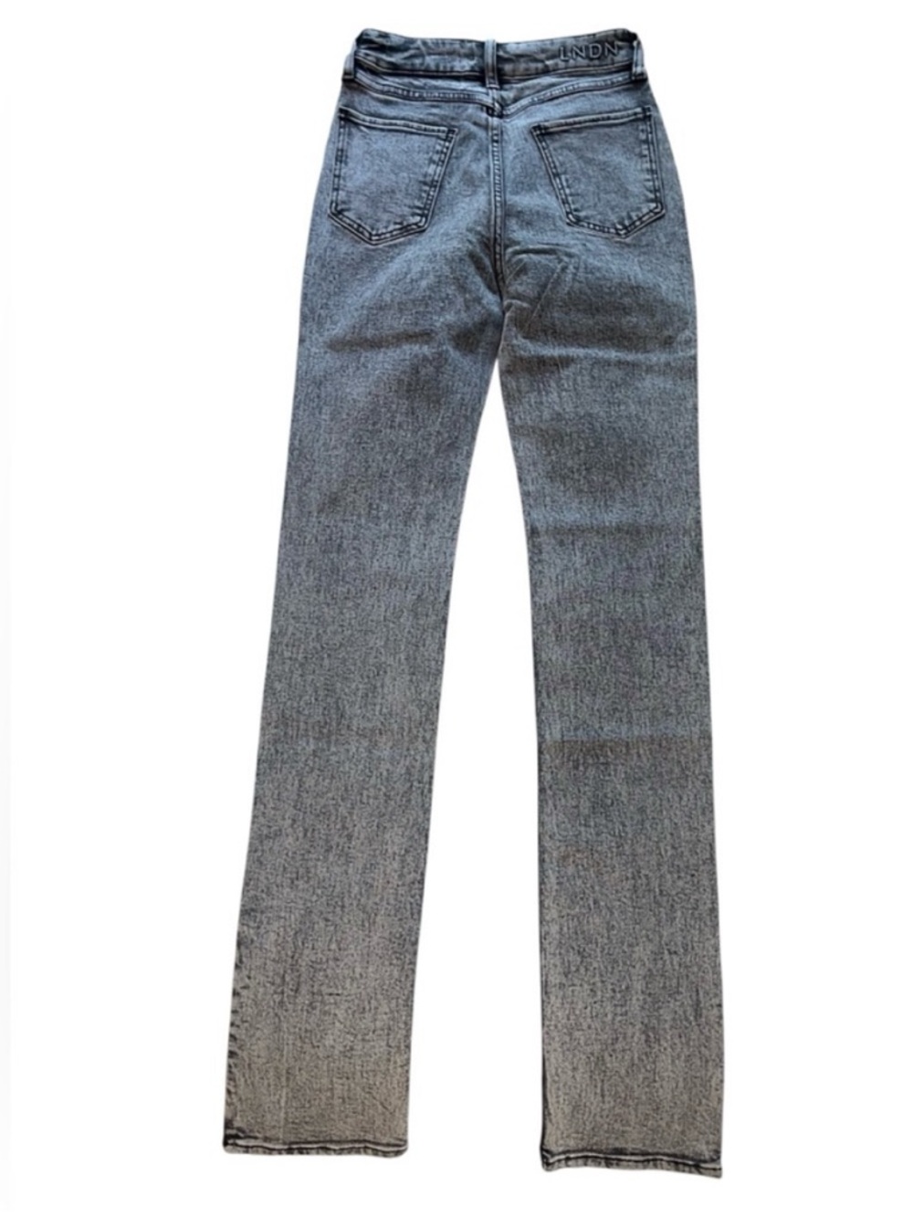 (🎃3 for 12🎃) LNDN Landon Denim Faded Grey Wash Ankle Zipper Jeans - Picture 2 of 11